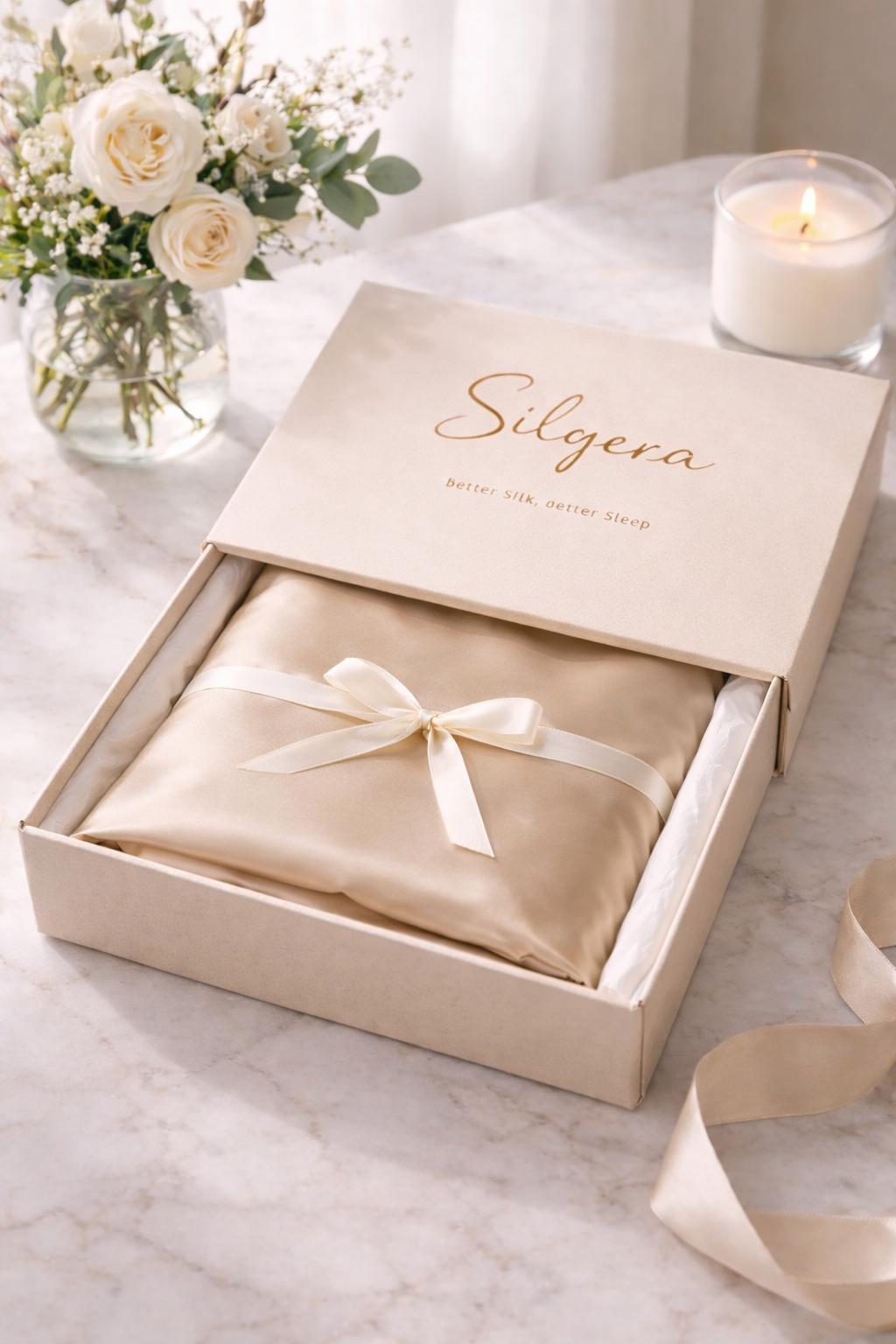 Silqera™ Mulberry Silk Pillowcase